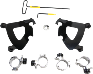 Gauntlet Fairing Trigger-lock Hardware Kit Black, 1, nordicamoto.ro