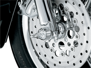 Front Axle Nut Cover Silver, 2, nordicamoto.ro