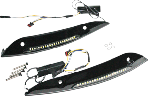 Genesis® 4 Dynamic Led Road Glide® Windshield Trim Black, 1, nordicamoto.ro