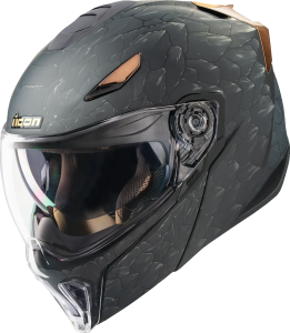 Threshold Nocturnal 2 Modular Helmet Black, 1, nordicamoto.ro