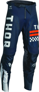 Pantaloni Thor Pulse Combat Midnight/White 38, 1, nordicamoto.ro