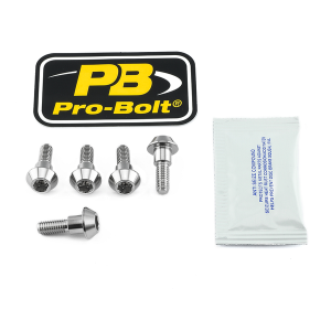 Brake Rotor Mounting Bolt Kit Silver