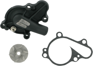 Supercooler Water Pump Cover And Impeller Kit Black, 1, nordicamoto.ro