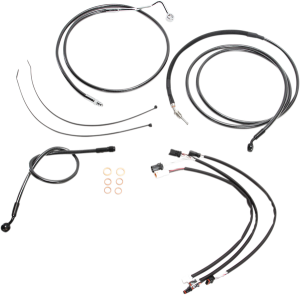 Black Pearl Upper Handlebar Installation Kit Black, 1, nordicamoto.ro