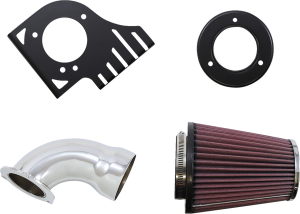 Cone Air Intake Black, 1, nordicamoto.ro