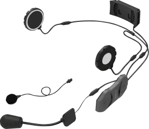 Bluetooth® 10R alacsony profilú fülhallgató és interkom, szürke, 2, nordicamoto.ro