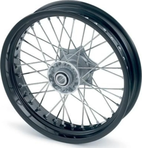 FRONT WHEEL 3,5X17'' BLACK 26M