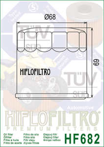 CF MOTO CF500 Hiflofiltro HF682 olajszűrő
