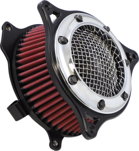 Rpt Air Cleaner Kit Black, Silver, 1, nordicamoto.ro