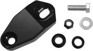 Headlight Mount Extension Hardware Black