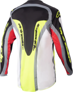 Tricou Alpinestars Fluid Agent Red/Yellow L, 2, nordicamoto.ro