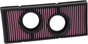 High-flow Air Filter Black, Red