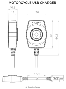 Quad Lock USB-töltő motorkerékpárokhoz, 2, nordicamoto.ro