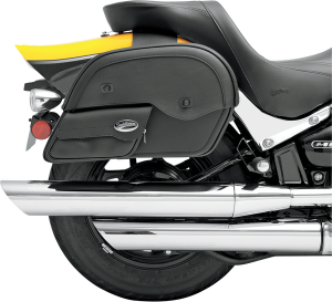 Cruis'n Slant Face Pouch Saddlebags Black Jumbo, 3, nordicamoto.ro