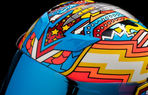 Casca Icon Airflite Fly Boy Red/Yellow/Blue XS, 2, nordicamoto.ro