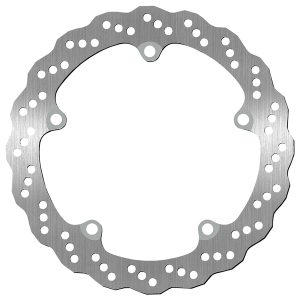 Brake Rotor Round Silver, 1, nordicamoto.ro