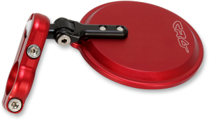 Mirror Bar End Hindisght Ls Right Red Anodized Red