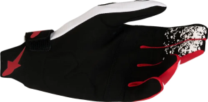 Alpinestars Techstar kesztyű, fekete/fehér/piros, S-es méret, 3, nordicamoto.ro