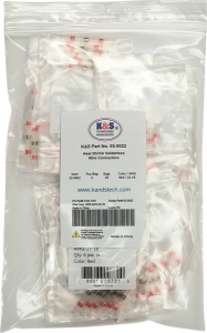 Solderless Wire Connectors Red