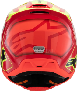 Alpinestars S-M3 Fray gyermek sisak, fekete/piros/sárga, L méret, 4, nordicamoto.ro