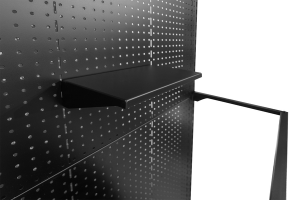 Display Shoe Shelf Black, 1, nordicamoto.ro