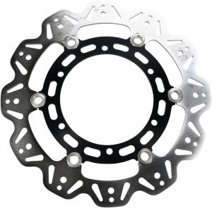 Vr Series Vee-rotor Black, Stainless Steel, 1, nordicamoto.ro