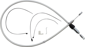 Sterling Chromite Ii® Quick Connect Upper Clutch Cable Silver