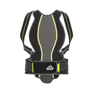 Acerbis Back Comfort 2.0 hátvédő, fekete/sárga, L/XL, 4, nordicamoto.ro