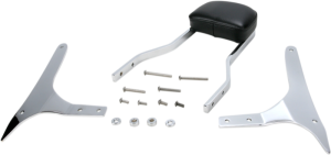 Square Sissy Bar Kit Chrome, 1, nordicamoto.ro
