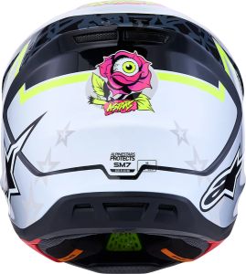 Alpinestars S-M7 Blaster sisak, fekete/szürke/sárga, XXL, 5, nordicamoto.ro