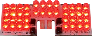 Led Fender Tip Board Red, 1, nordicamoto.ro