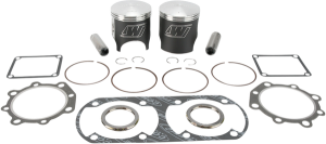 Piston Kit With Gaskets For Snowmobile
