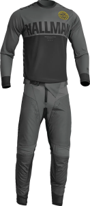 Tricou Thor Hallman Differ Slice Black/Charcoal XL, 3, nordicamoto.ro