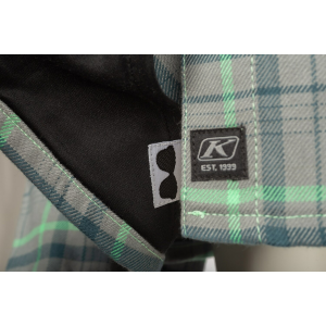 Camasa Dama Klim Upland Flannel Black - Asphalt, 3, nordicamoto.ro