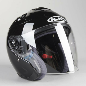 Casca HJC FG-JET Solid Lucios Negru