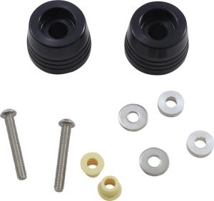 Lodestar Handlebar Sliders Black, 2, nordicamoto.ro