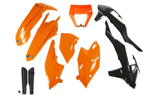 KTM EXC 17–19 UFO műanyag karosszériakészlet, nordicamoto.ro