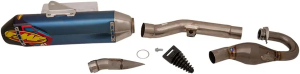 Factory 4.1 Rct kipufogórendszer, kék eloxált, 2, nordicamoto.ro