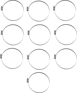 Hose Clamp Silver