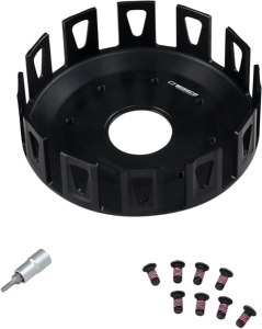 Precision-forged Clutch Basket Black