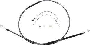 High-efficiency Polished Karbonfibr Clutch Cable Silver, 1, nordicamoto.ro