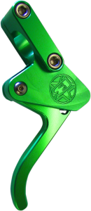 Billet Throttle Lever Green