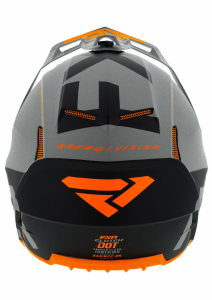 FXR Clutch Evo motoros sisak, fekete/világosszürke/narancssárga, M-es méret, 3, nordicamoto.ro