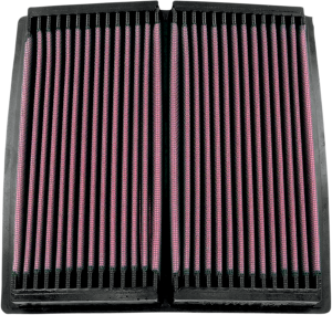 High-flow Air Filter Black, Red