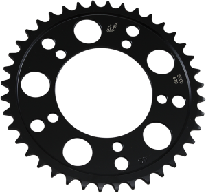Lightweight Steel Sprocket Black, Zinc