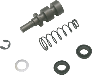 Rear Brake Master Cylinder Rebuild Kit Black, Silver