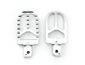 Foot Pegs For Harley Silver