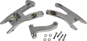 Rider Floorboard Mount Silver
