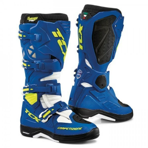 MX/Enduro felszerelések, TCX Comp Evo2 Michelin csizma, kék és fehér, nordicamoto.ro