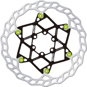 Brake Disc Floating Black, Silver